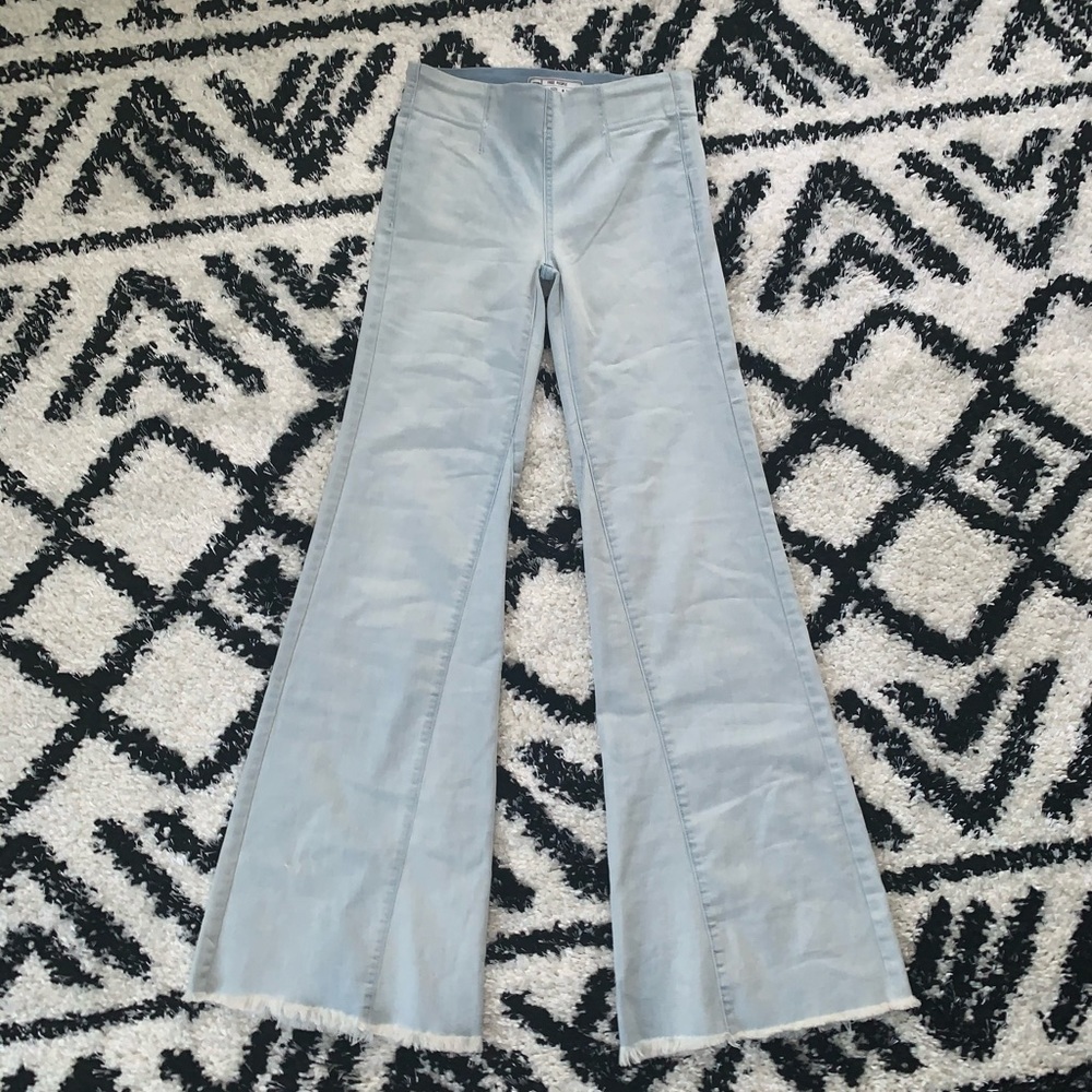 free people bell bottom jeans